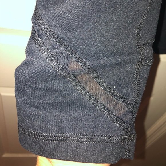 Zella High Waist 3/4 Mesh Legging - Picture 2 of 6